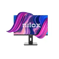 Nilox Monitor de 27" Regulable, FullHD, IPS, con puertos HDMI, DP y VGA