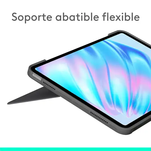 Logitech Combo Touch, iPad Air 11 in (M2), iPad Air (4.ª y 5.ª Gen. - 2020, 2022),