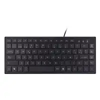 UNYKAch KB 302 Mini teclado Oficina USB QWERTY Negro
