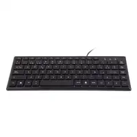 UNYKAch KB 302 Mini teclado Oficina USB QWERTY Negro