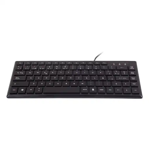 UNYKAch KB 302 Mini teclado Oficina USB QWERTY Negro