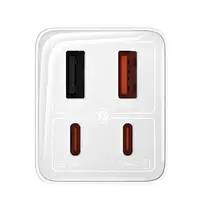 Baseus GAN6 65W ADPTR + 100W C KBL-BYZ cargador de dispositivo móvil PDA, Tableta,