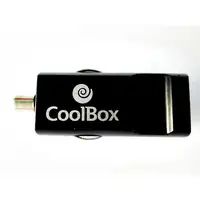 CoolBox CDC10 GPS, Teléfono móvil, MP3, MP4, Smartphone, Tableta Negro Encendedor