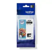 Brother LC424BK cartucho de tinta 1 pieza(s) Original Negro