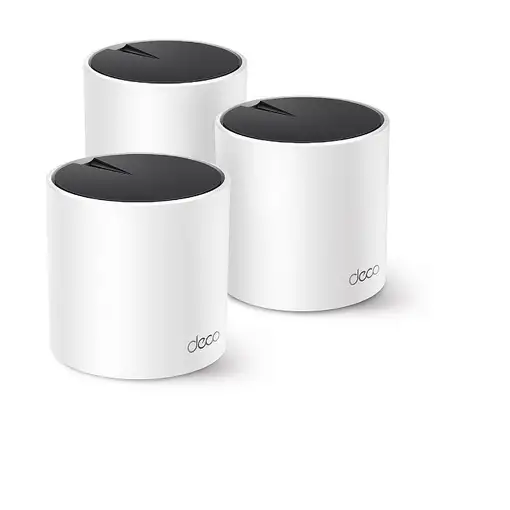 TP-Link DECO X55 (3-Pack) Doble banda (2,4 GHz / 5 GHz) Wi-Fi 6 (802.11ax) Blanco