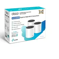 TP-Link DECO X55 (3-Pack) Doble banda (2,4 GHz / 5 GHz) Wi-Fi 6 (802.11ax) Blanco