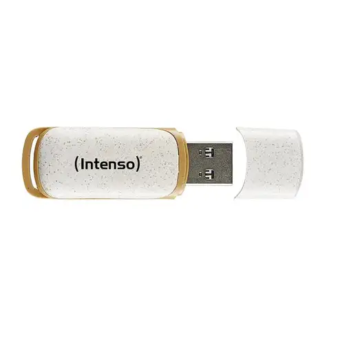 Intenso Green Line unidad flash USB 64 GB USB tipo A 3.2 Gen 1 (3.1 Gen 1) Beige,