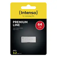 Intenso Premium Line unidad flash USB 32 GB USB tipo A 3.2 Gen 1 (3.1 Gen 1) Plata
