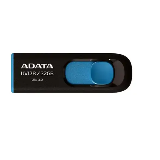 ADATA DashDrive UV128 128GB unidad flash USB USB tipo A 3.2 Gen 1 (3.1 Gen 1) Negr