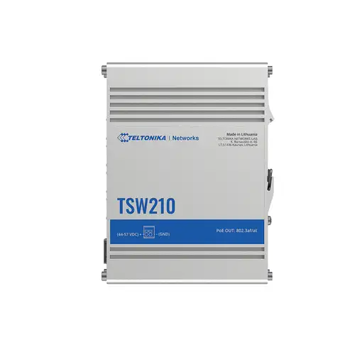 Teltonika TSW210 switch No administrado Gigabit Ethernet (10/100/1000) Aluminio