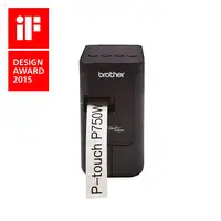 Brother PT-P750W impresora de etiquetas 180 x 180 DPI 30 mm/s Inalámbrico y alámbr