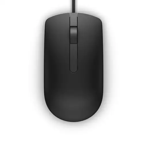 DELL MS116 ratón Oficina Ambidextro USB tipo A Óptico 1000 DPI