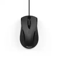 Hama | Ratón con cable MC 200, para diestros y zurdos, conexión USB-A, con 1000DPI