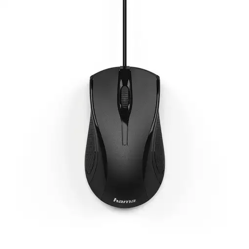 Hama | Ratón con cable MC 200, para diestros y zurdos, conexión USB-A, con 1000DPI