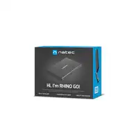 NATEC NKZ-0941 caja para disco duro externo Carcasa de disco duro/SSD Negro 2.5"