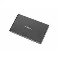 NATEC NKZ-0941 caja para disco duro externo Carcasa de disco duro/SSD Negro 2.5"