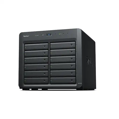 Synology DX1215II caja para disco duro externo Carcasa de disco duro/SSD Negro 2.5