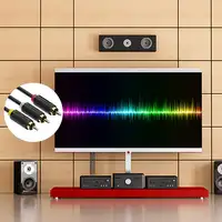 Vention Cable Estéreo BCABH/ 3x RCA Macho - 3x RCA Macho/ 2m/ Negro