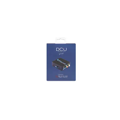 DCU Advance Tecnologic 30505052 cable de audio 0 m Toslink RCA Negro, Azul