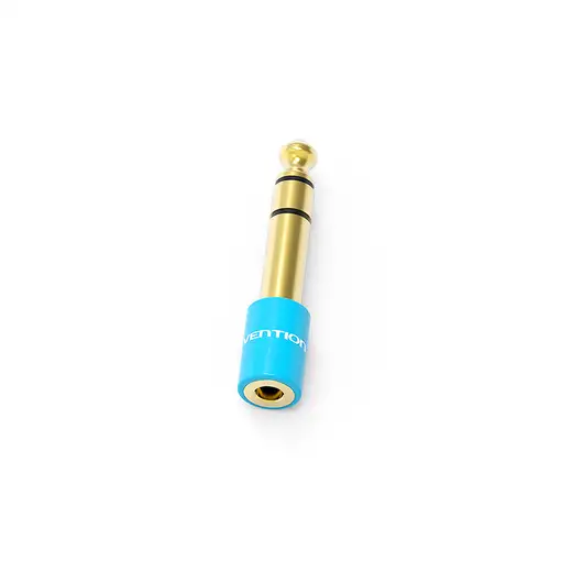 Vention Adaptador Jack VAB-S01-L/ Jack 6.5 Macho - Jack 3.5 Hembra/ Azul