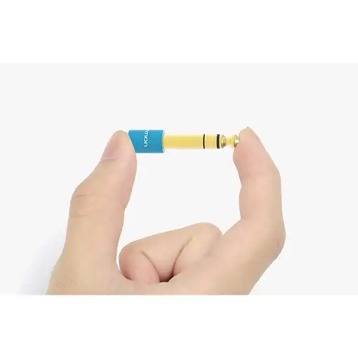 Vention Adaptador Jack VAB-S01-L/ Jack 6.5 Macho - Jack 3.5 Hembra/ Azul