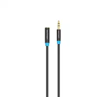 Vention Cable Estéreo VAB-B06-B150-M/ Jack 3.5 Macho - Jack 3.5 Hembra/ 1.5m/ Negr