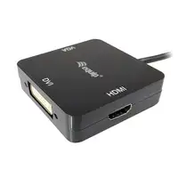 Equip 133439 adaptador de cable de vídeo 0,15 m Mini DisplayPort DVI-D + VGA (D-Su