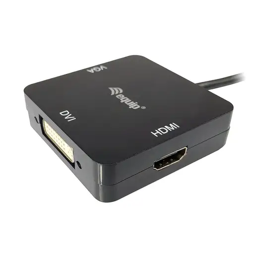 Equip 133439 adaptador de cable de vídeo 0,15 m Mini DisplayPort DVI-D + VGA (D-Su