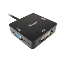 Equip 133439 adaptador de cable de vídeo 0,15 m Mini DisplayPort DVI-D + VGA (D-Su