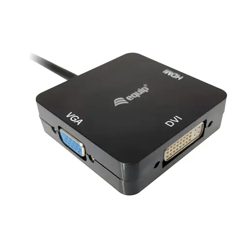 Equip 133439 adaptador de cable de vídeo 0,15 m Mini DisplayPort DVI-D + VGA (D-Su