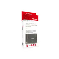 Equip 133439 adaptador de cable de vídeo 0,15 m Mini DisplayPort DVI-D + VGA (D-Su