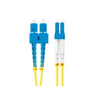 Lanberg FO-SULU-SD11-0020-YE Cable de fibra óptica e InfiniBand 2 m SC LC Amarillo