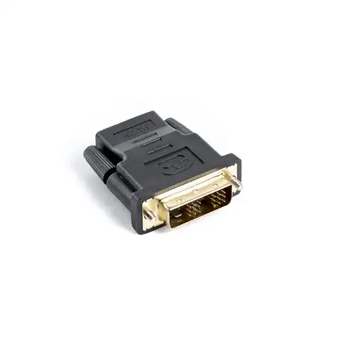 Lanberg AD-0013-BK cambiador de género para cable HDMI DVI-D 18+1 Single Link Negr