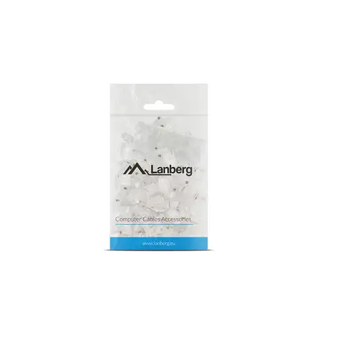 Lanberg PLU-6000 conector RJ-45 Transparente