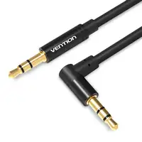 Vention Cable Estéreo BAKBF-T/ Jack 3.5 Macho - Jack 3.5 Macho/ 1m/ Negro