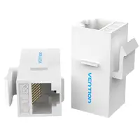 Vention Adaptador Conector RJ45 VDD-B07-W Cat5 UTP/ RJ45 Hembra - RJ45 Hembra/ Bla