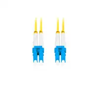 Lanberg FO-LULU-SD11-0020-YE Cable de fibra óptica e InfiniBand 2 m LC Amarillo