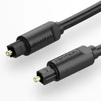 Vention Cable de Audio de Fibra óptica BAEBH/ 2m/ Negro