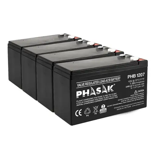 Phasak Batería 12V 7Ah - PHB 1207