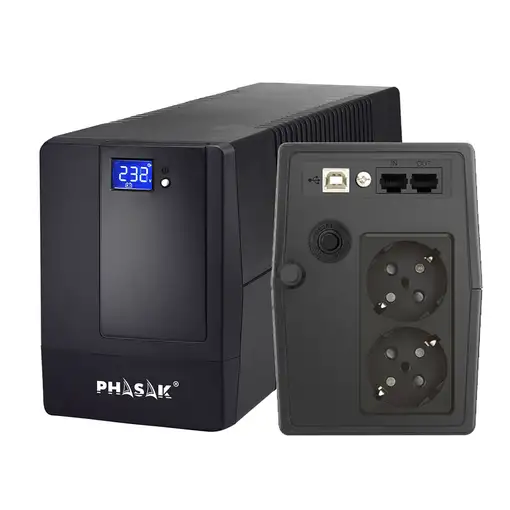 Phasak SAI Esential Interactivo 600 VA - PH 9464