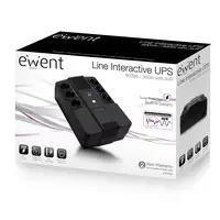 Ewent EW3945 sistema de alimentación ininterrumpida (UPS) Línea interactiva 0,6 kV