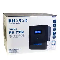 Phasak SAI Sirius Interative 1260 VA - PH 7312