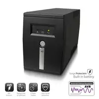 Ewent EW3946 sistema de alimentación ininterrumpida (UPS) Línea interactiva 0,6 kV
