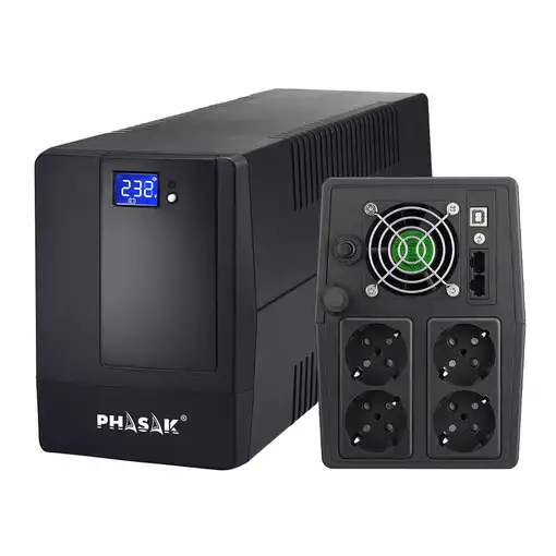Phasak UPS Esential Interactivo 2000 VA - PH 9420