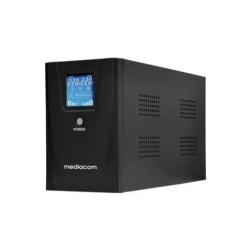 Mediacom M-UPS851D sistema de alimentación ininterrumpida (UPS) Línea interactiva