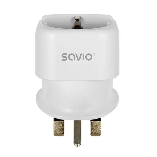 Savio AP-04 adaptador e inversor de corriente Universal 3250 W Blanco