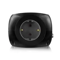 Ewent EW3938 adaptador e inversor de corriente Interior Negro