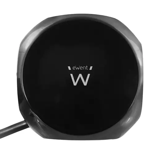 Ewent EW3938 adaptador e inversor de corriente Interior Negro