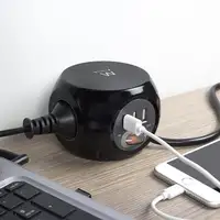 Ewent EW3938 adaptador e inversor de corriente Interior Negro
