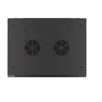 Lanberg WF01-6427-10B armario rack 27U Bastidor de pared Negro
